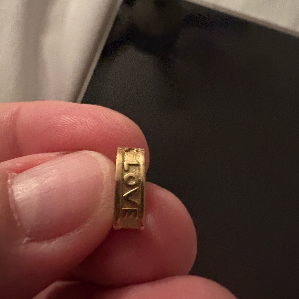 Gold Love Ring